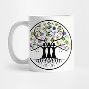 Three Sisters Tree Of Life Mug